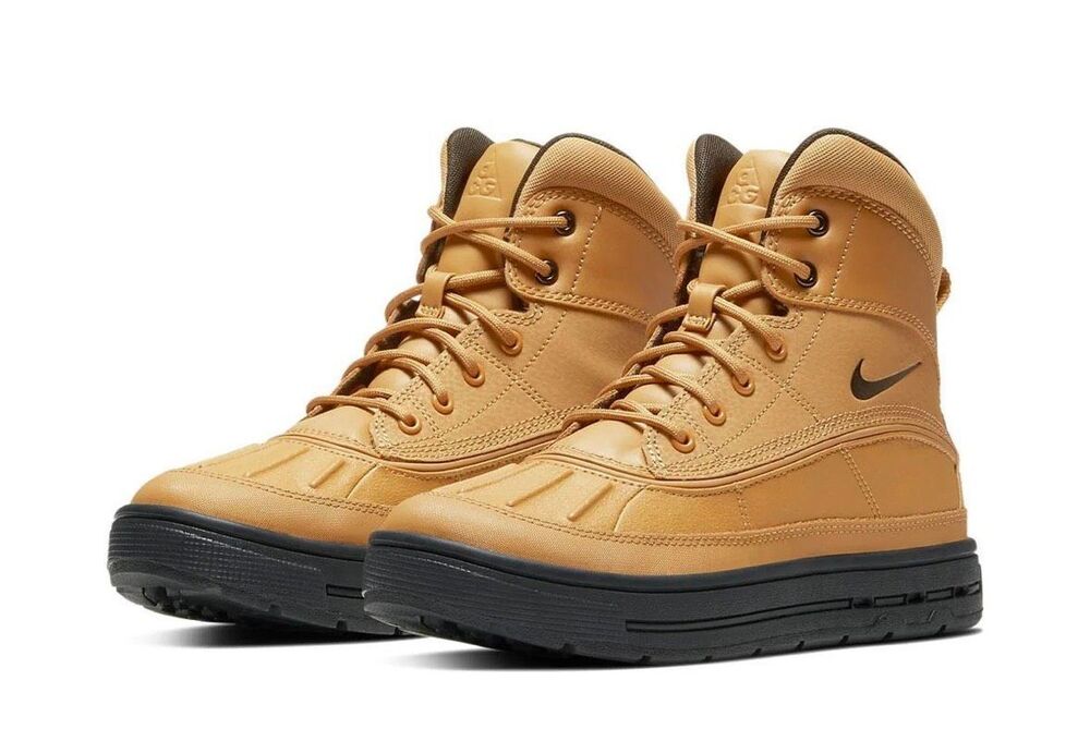 Nike GS Nike Woodside 2 High ACG 'Wheat' Rainy Day Rugged Ankle Boots Youth 3Y